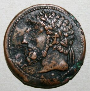 Massinissa’s coin (203-148 B.C.)