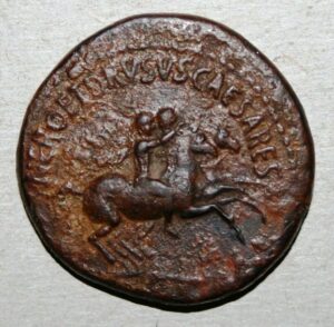 Coin of the Emperor Caligula (37-41)